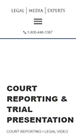 Mobile Screenshot of legalmediaexperts.com